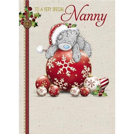 Very Special Nanny Me to You Bear Christmas Card £2.09